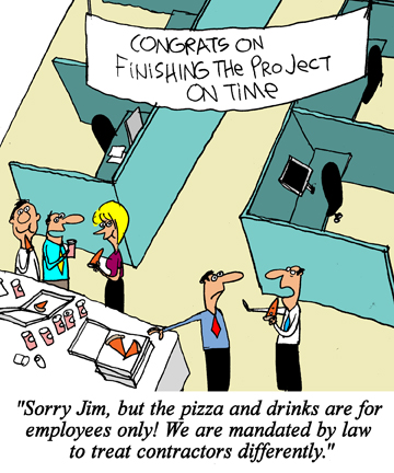 Humor - Cartoon: Life as a Business Analyst Consultant # 2: Great job on the project... but...